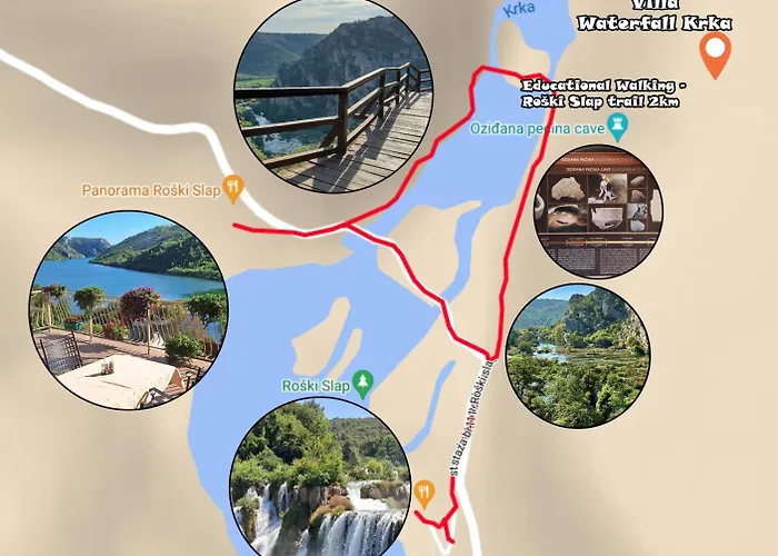 Waterfall Krka Bogatić